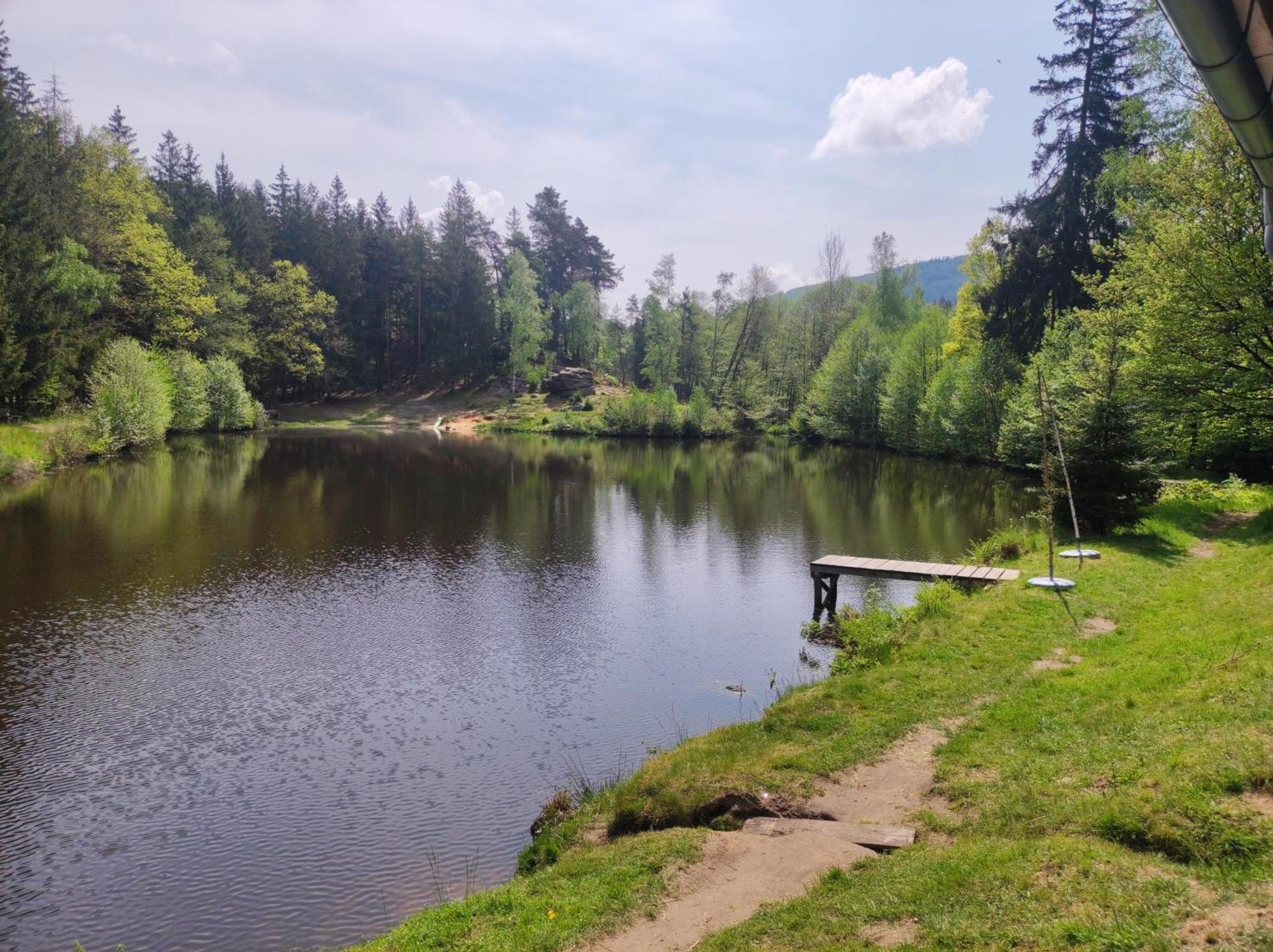 Lesni Chaty "Hogo Fogo" Kytlice Exterior foto