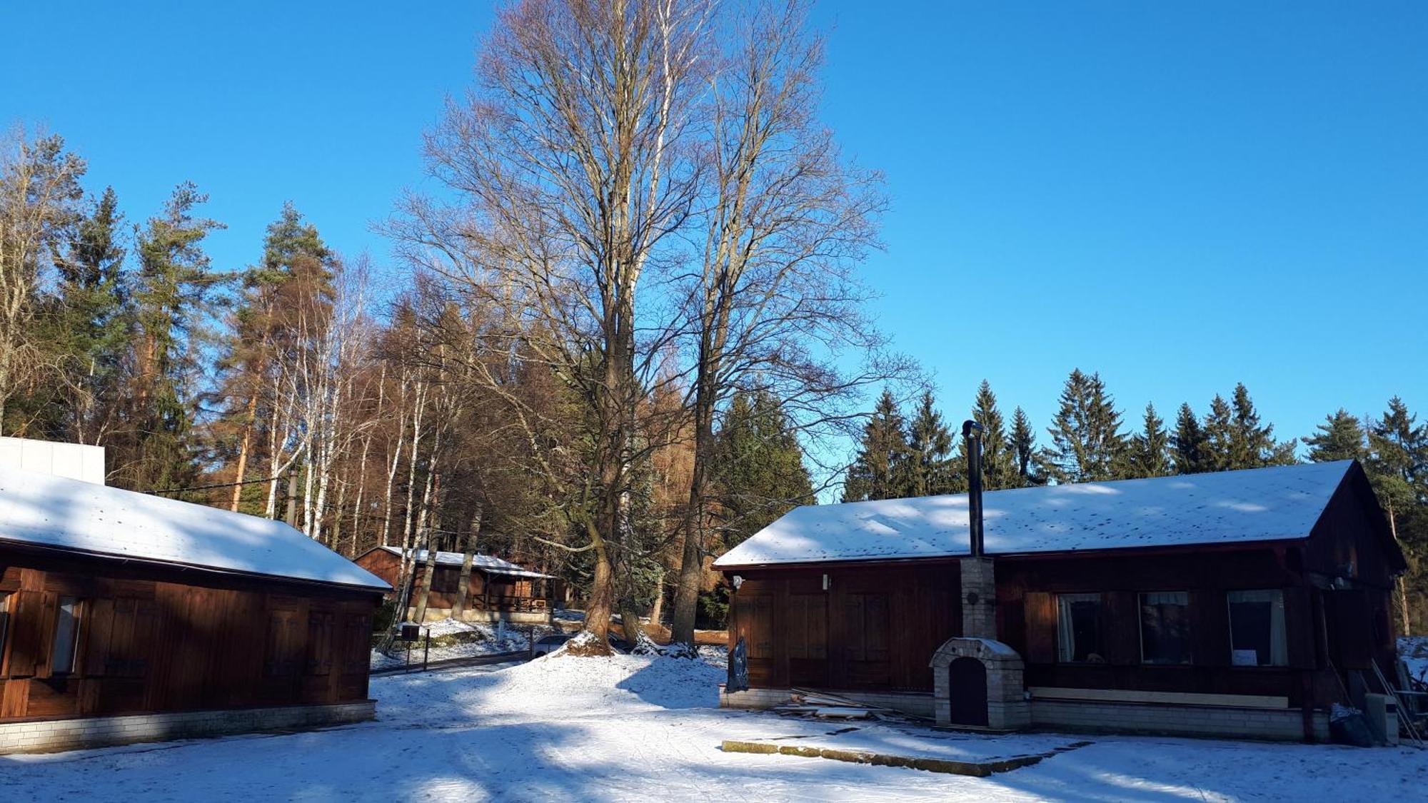 Lesni Chaty "Hogo Fogo" Kytlice Exterior foto